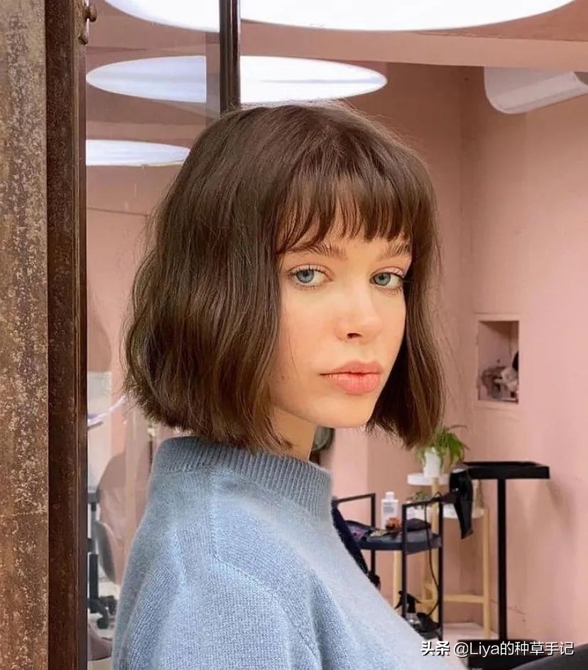 胎毛刘海和八字刘海空气刘海混剪,可以修饰脸型的胎毛刘海怎么剪