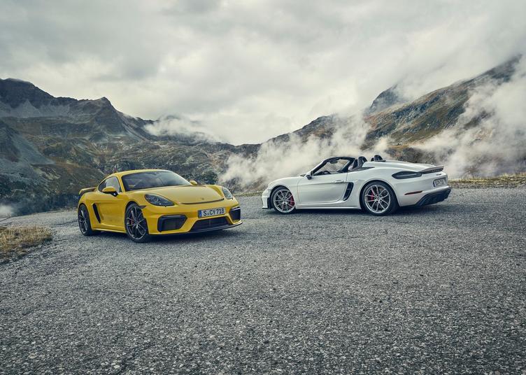 保时捷cayman3.4改新款718,保时捷cayman老款改新款gt4