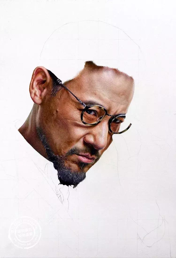 惊艳的彩铅画兔子,惊艳唯美的彩铅画