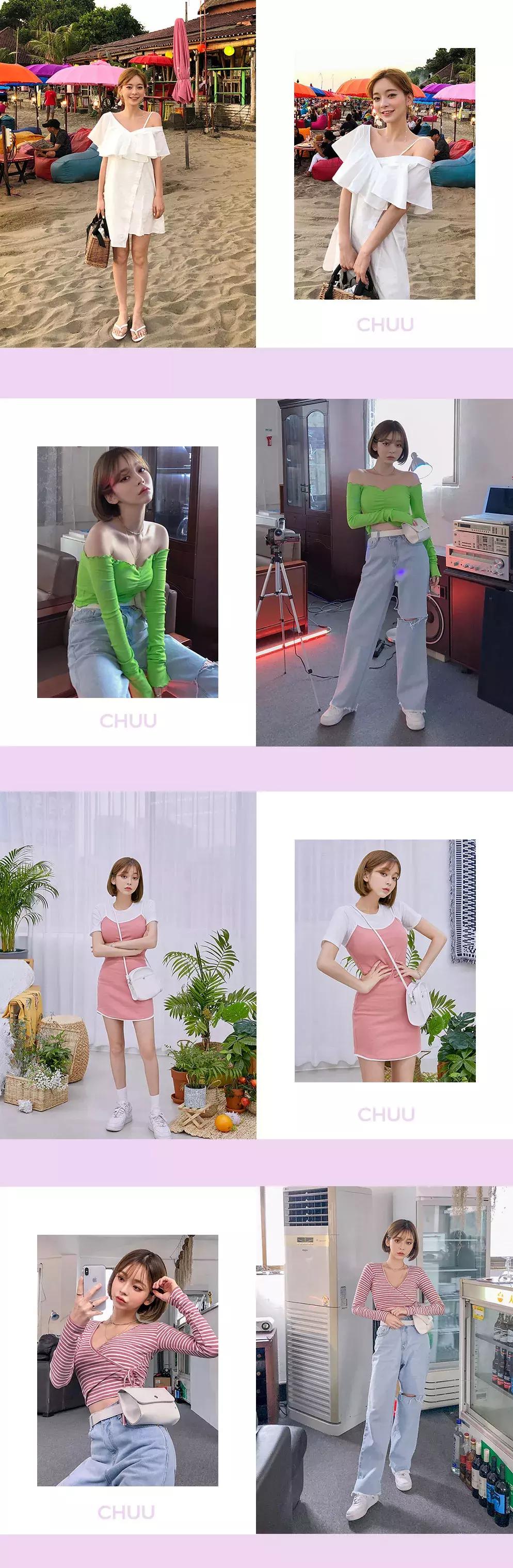 泫雅jennie条纹针织衫,泫雅私服小红鞋