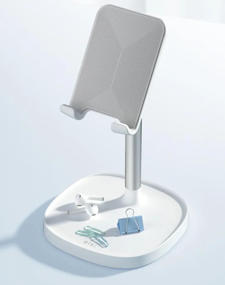 平视不低头平板支架,懒人手机支架360可旋转落地