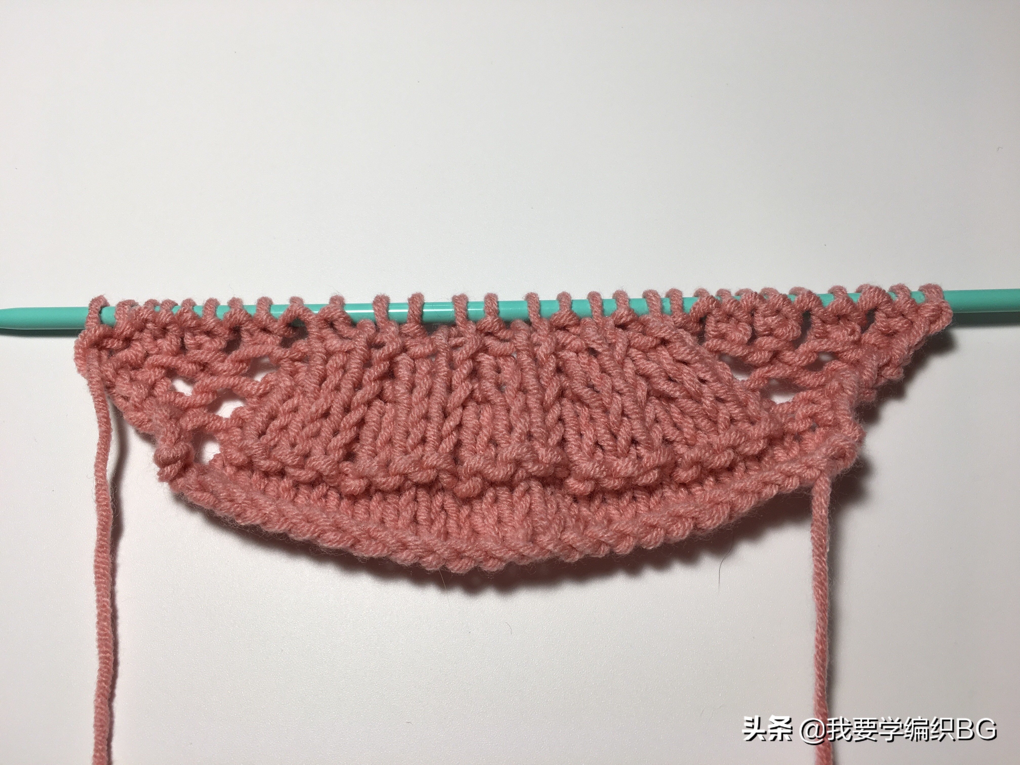 让波浪针变得更美更浪，别错过这款花样，阿尔萨斯扇贝花教程送达