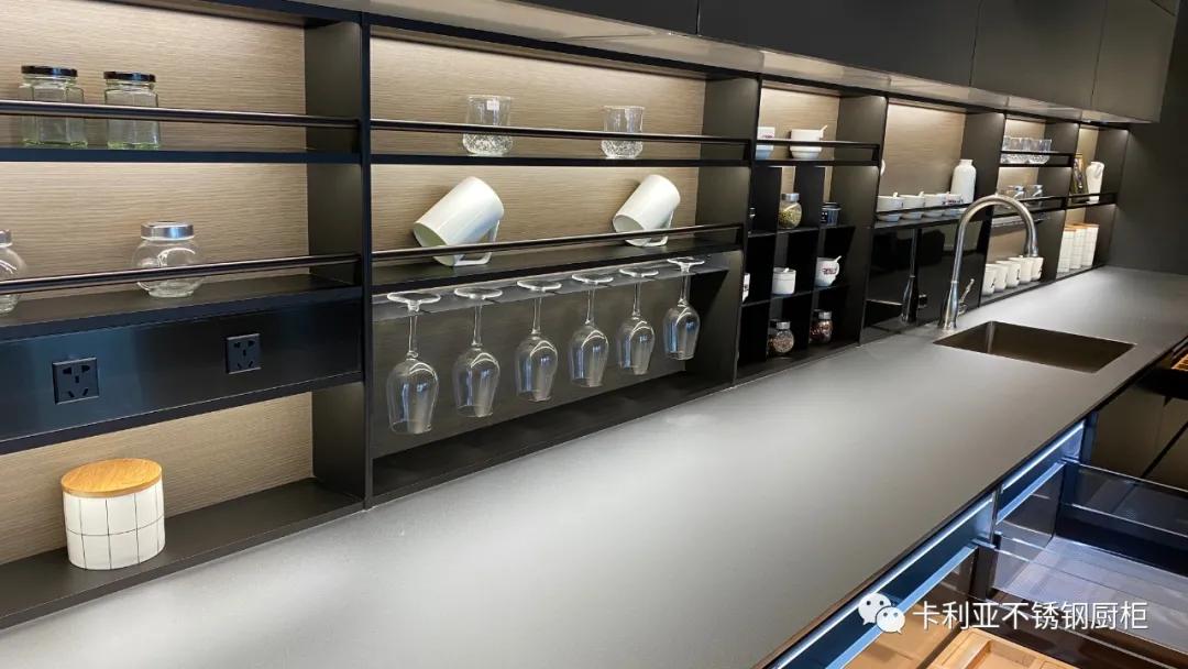 卡利亚315不锈钢橱柜官网,现代轻奢风格卡利亚不锈钢橱柜