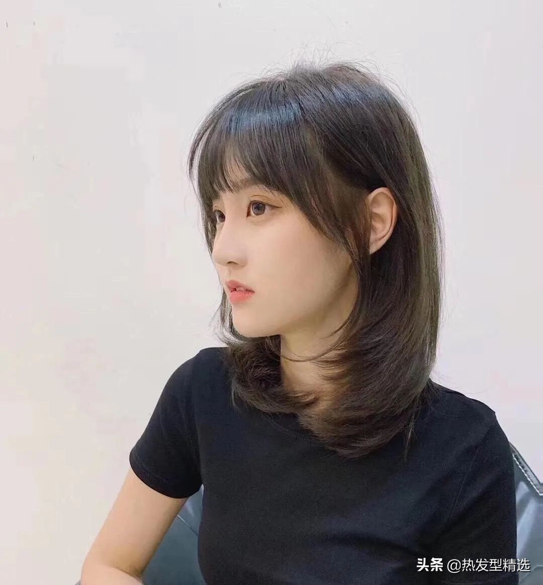 女士中发精剪,2019碎剪中发