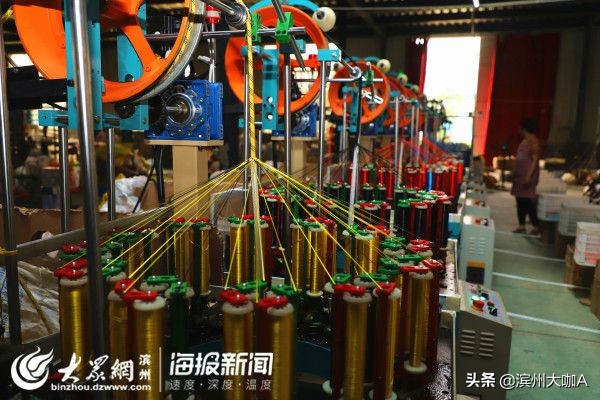 小产品做出大产业,惠民县李庄镇绳网产业