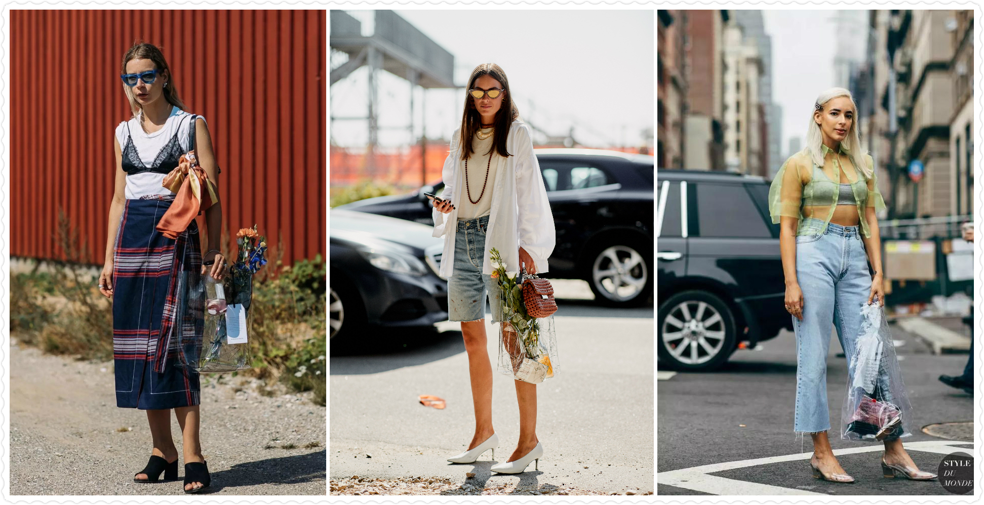 夏天气温太燥，“塑料”姐妹快备一款pvc包包降温