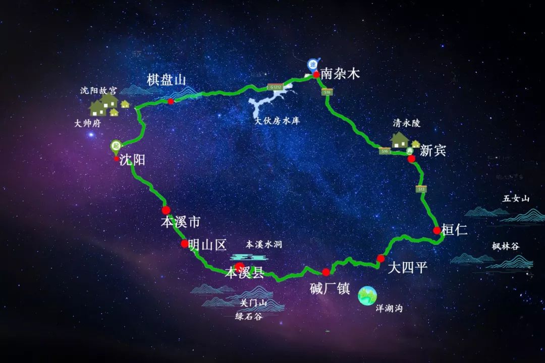 枫叶自驾最美路线,中国最美的枫叶大道