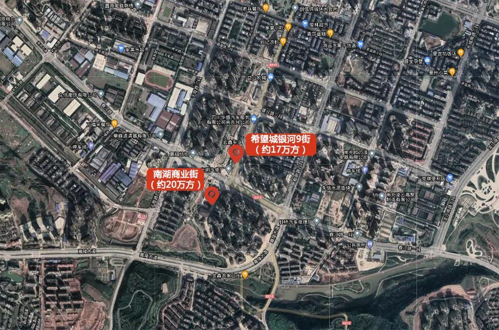 南充商业中心排行榜,南充有哪些商业体