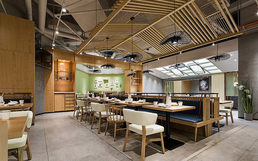 河南串串店装修风格设计,西安串串店装修设计案例