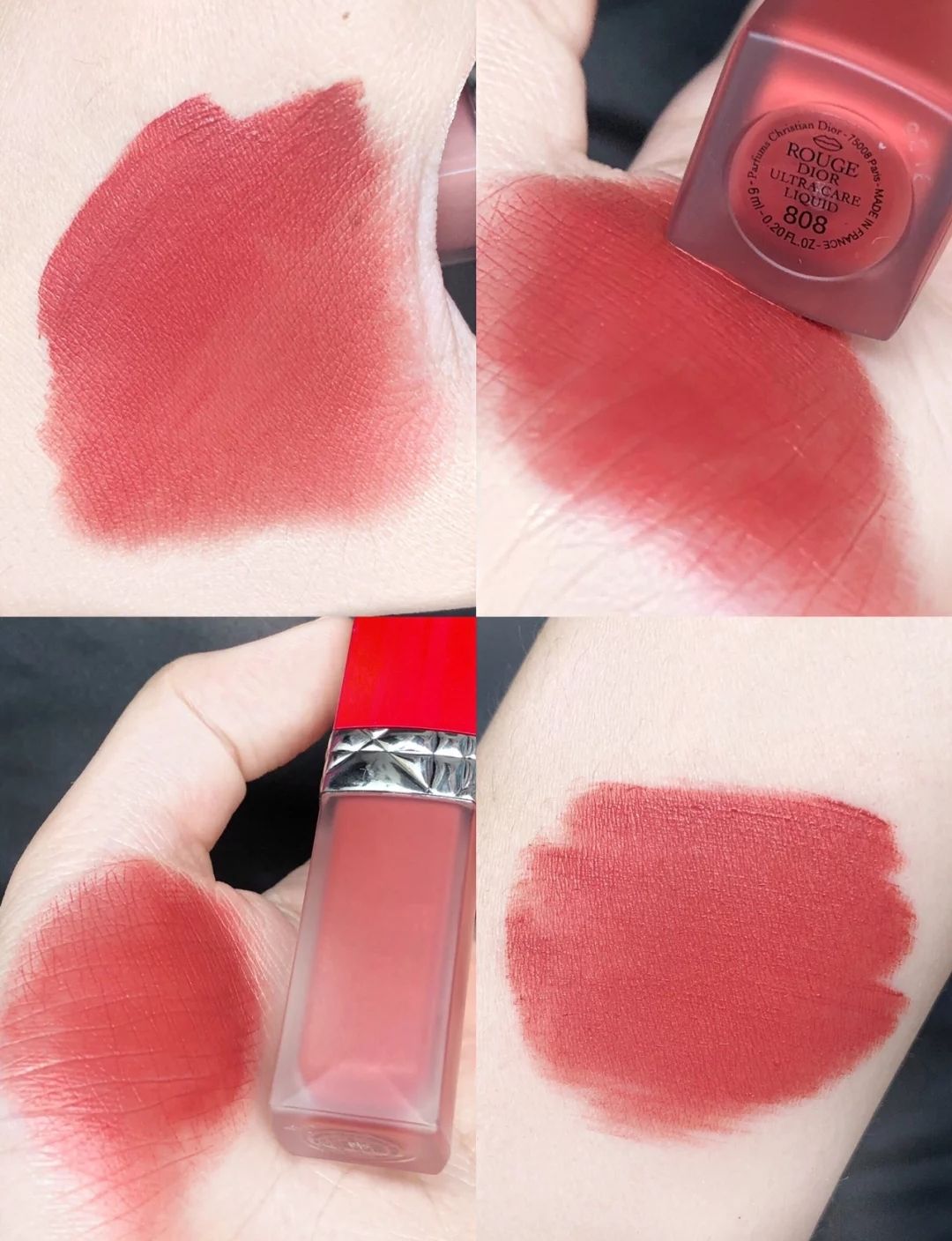 迪奥红管唇釉866平替,迪奥红管唇釉966试色