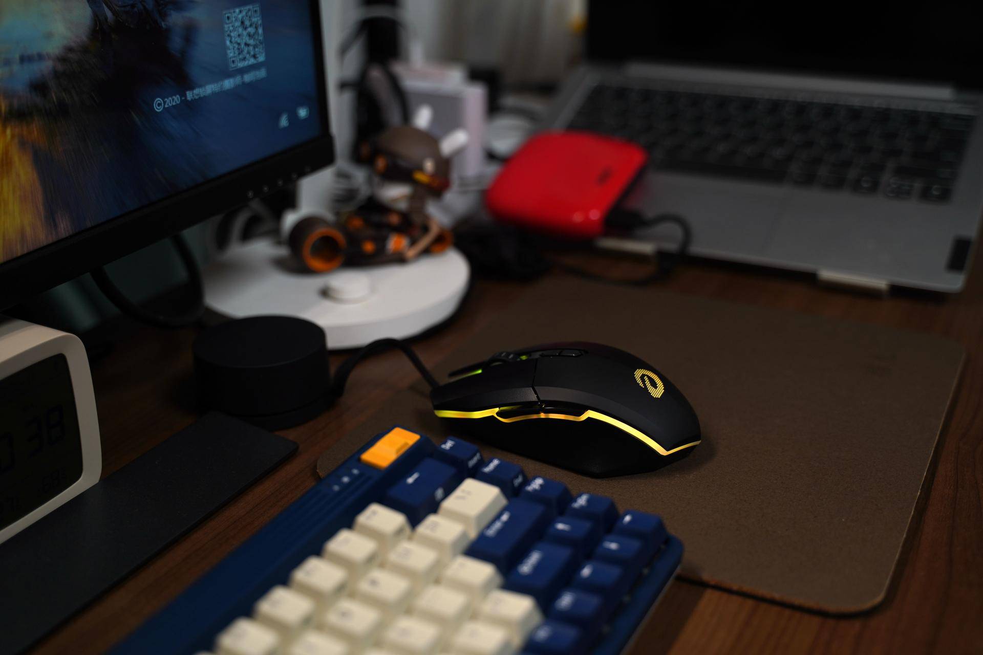 达尔优鼠标em910防滑贴,达尔优牧马人em910鼠标