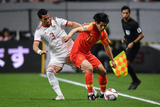 国足0比3惨败伊朗,国足输给伊朗以后的现状