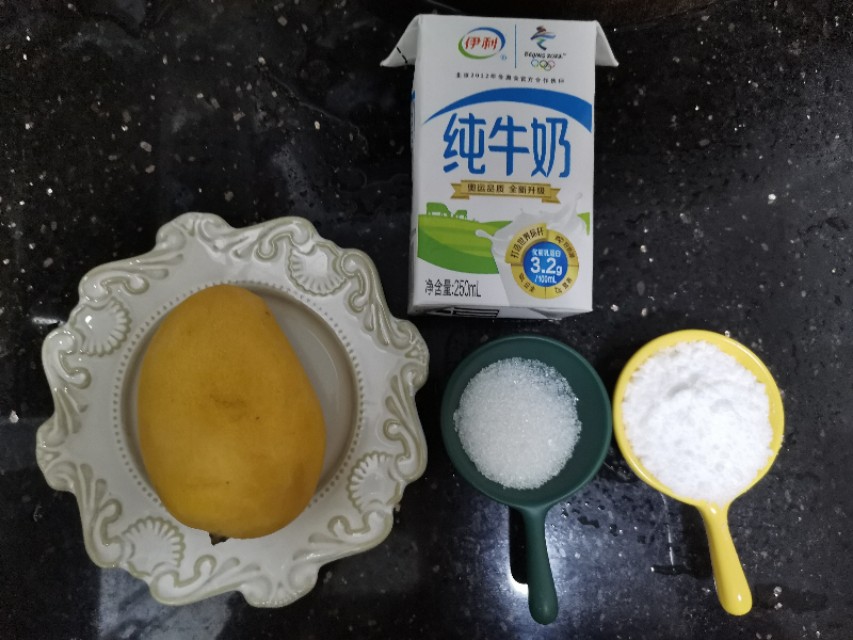 用芒果做果冻不用白凉粉,芒果果冻做法不用白凉粉和吉利丁