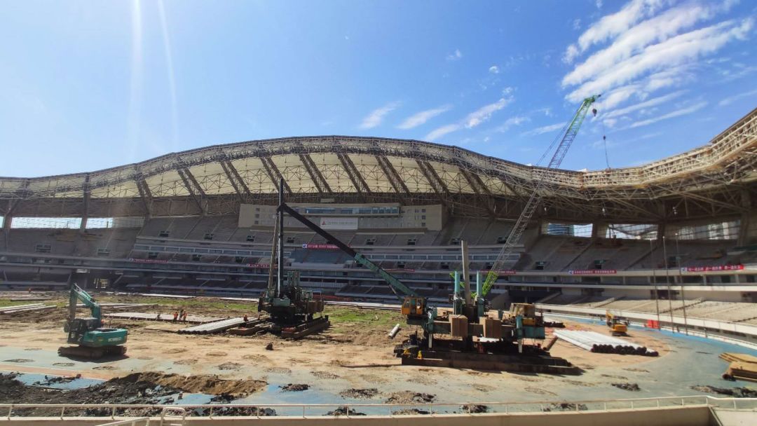 上海八万人体育场改造效果图,上海八万人体育场改造工程