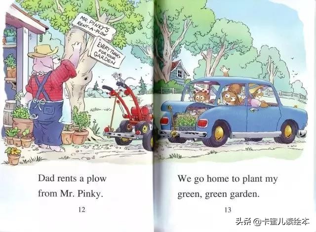 英语森林绘本故事,mygarden英语绘本小故事