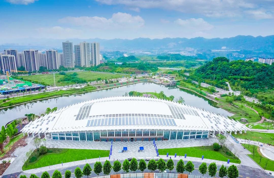 南充嘉陵江边又添一景,嘉陵江畔