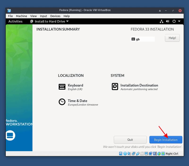 如何在linux中安装virtualbox,virtualbox新建fedora虚拟机教程