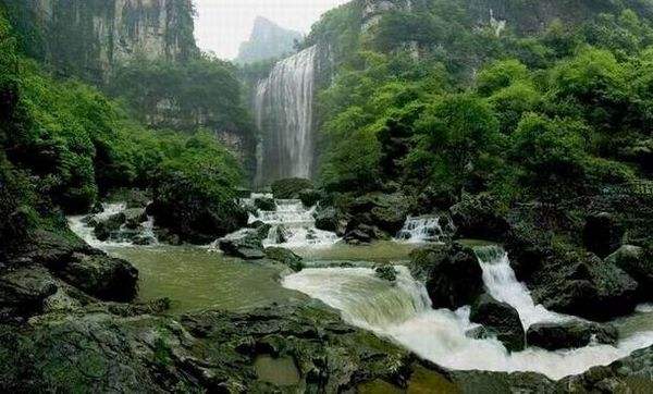 鹧鸪天双髻山,鹧鸪天三峡大瀑布
