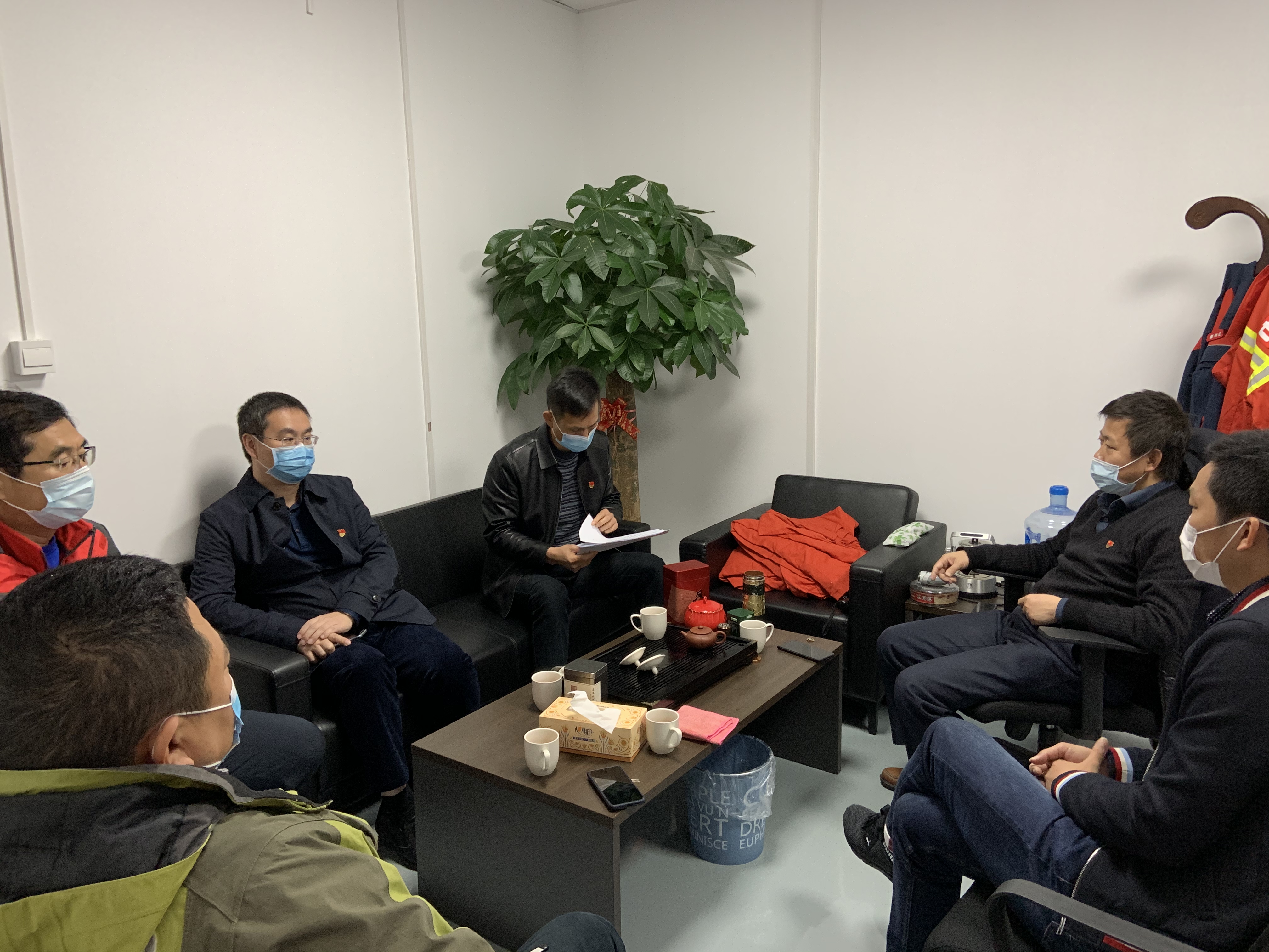 龙海——隆教乡:支部共建助力重点企业复工