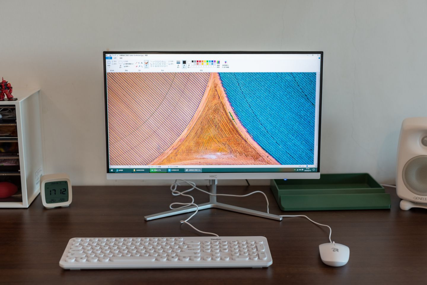 性价比的一体机体验怎样?HKC蚂蚁电脑