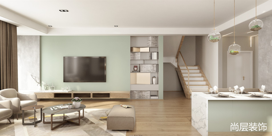 云锦世家别墅装修,穷设计