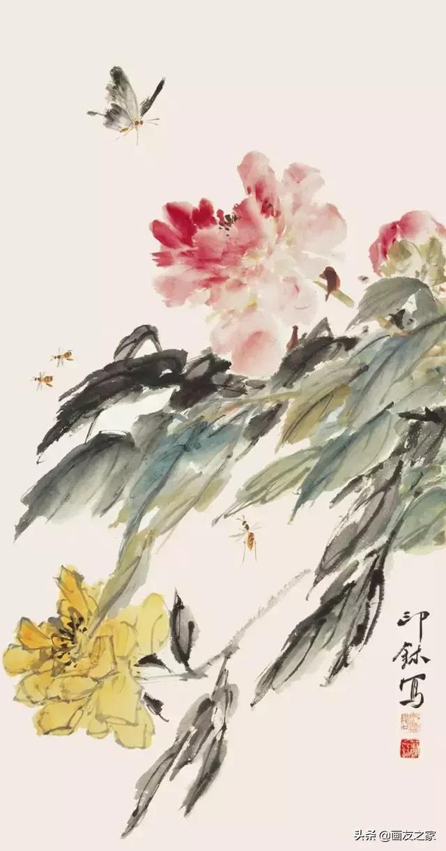 100幅国画花鸟作品,国画名家经典花鸟40幅一次看过瘾