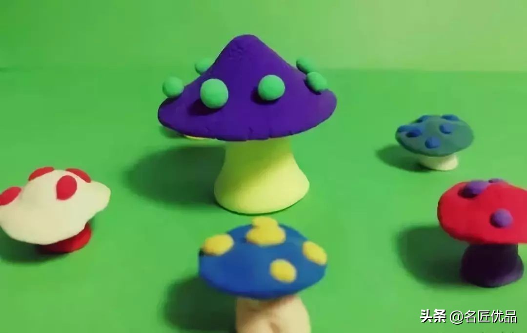 手工黏土花的世界,走进大自然手工粘土