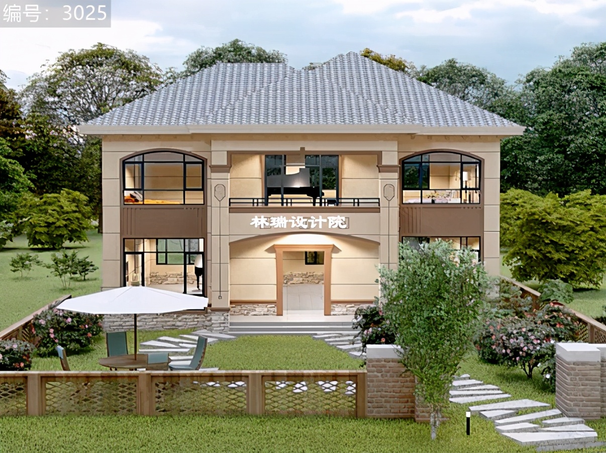 未来5年农村超“抢手”的二层别墅，多卧室造价低，真想拆了重建