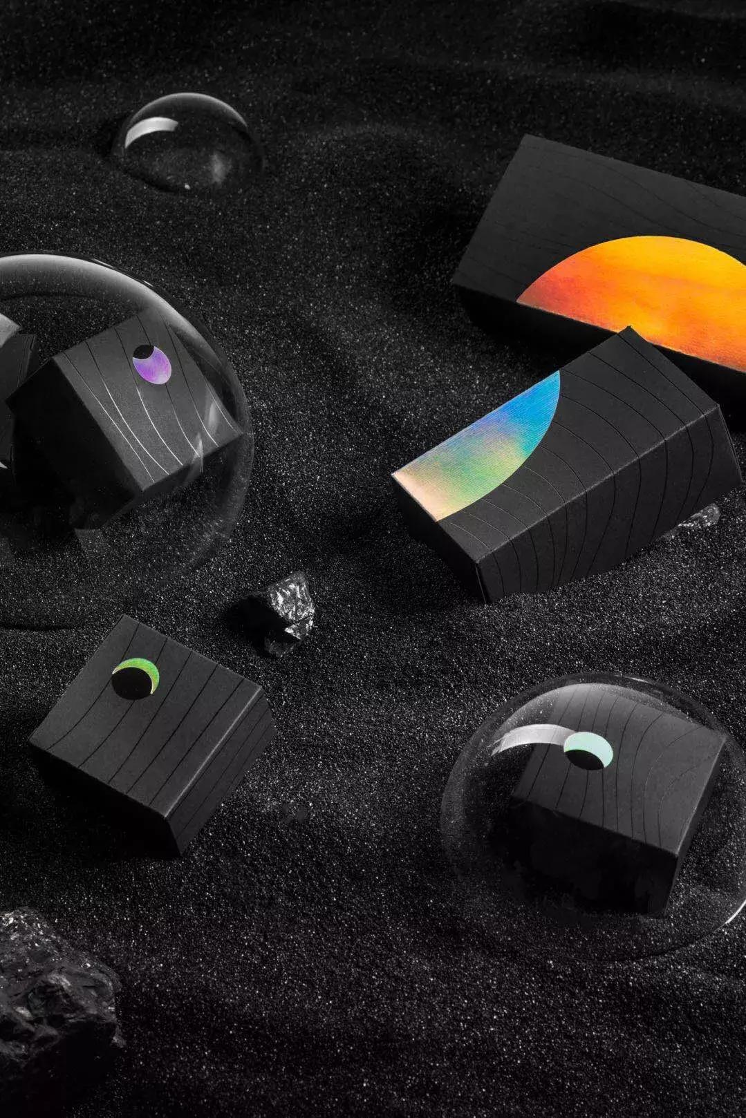 月饼礼盒港风包装设计图,月饼礼盒包装设计