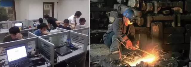 钢铁厂的高温,一线钢铁厂车间的温度