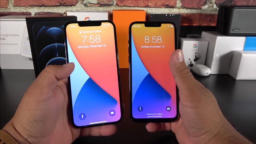 山寨苹果12promax,真假苹果12promax外观对比