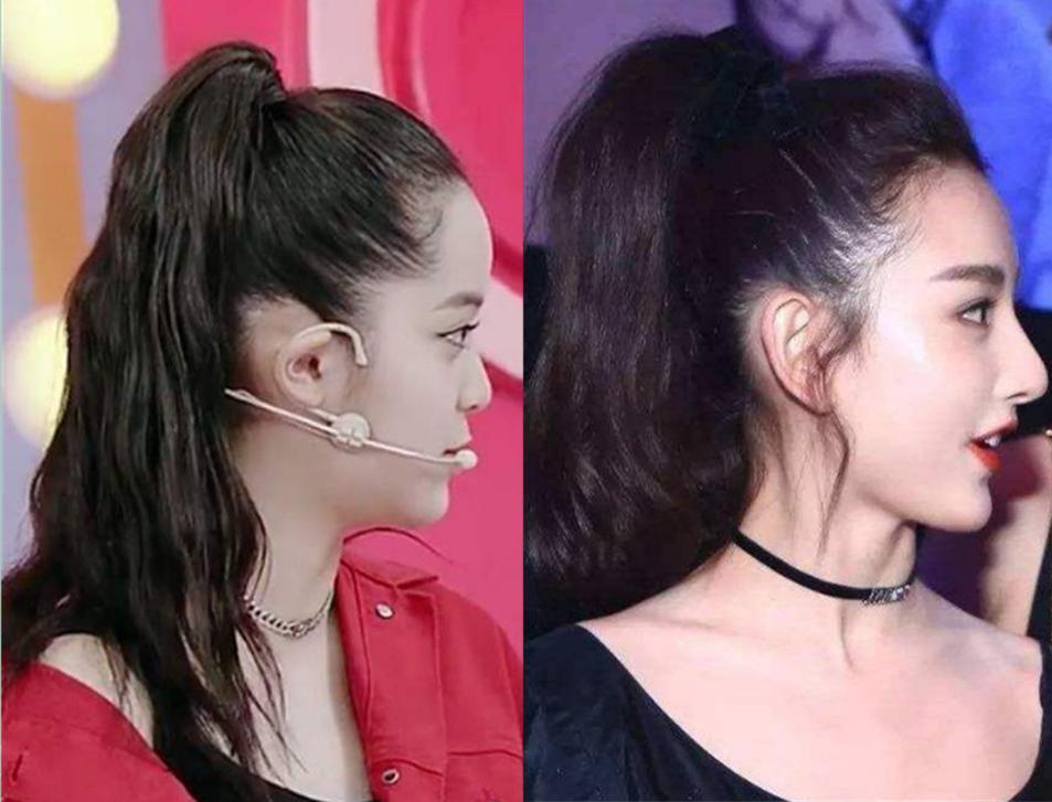 塌鼻子圆脸修容教程,大方脸塌鼻子修容教程