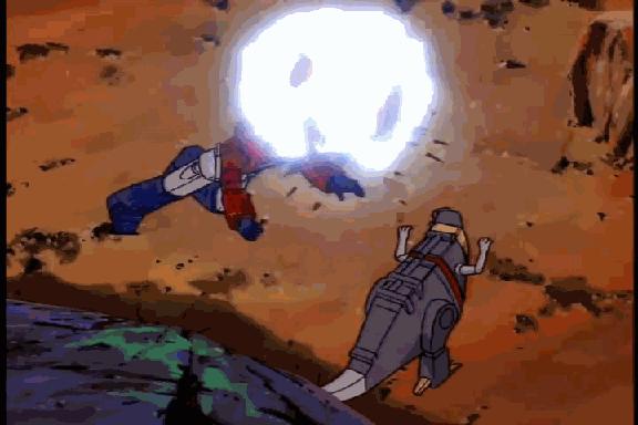 擎天柱领袖之证中的高光时刻,擎天柱第一部登场时的样子