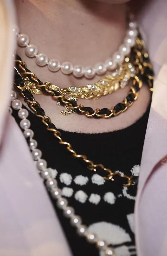 香奈儿chanel中古vintage首饰,珠宝首饰香奈儿款