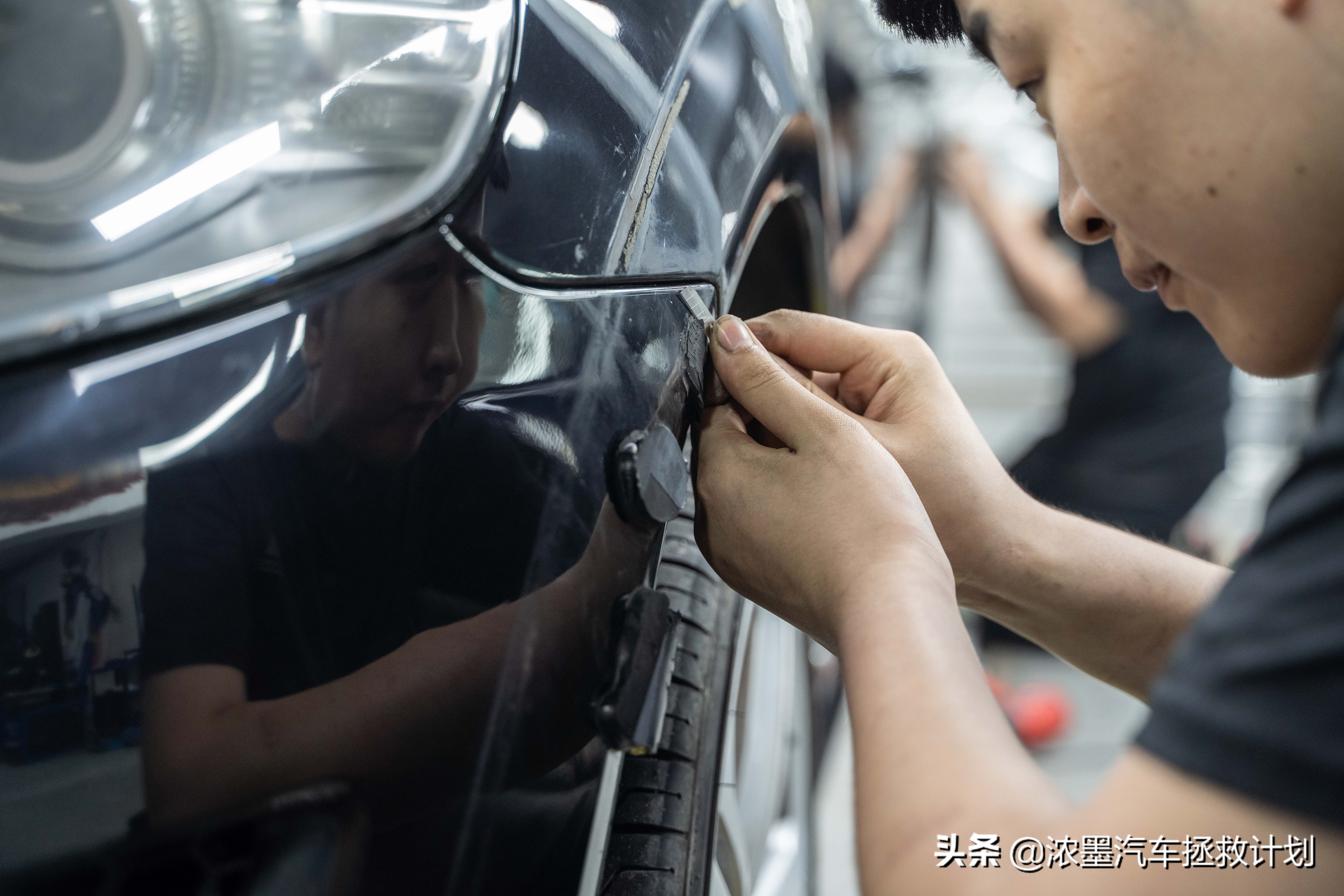 途锐改灯19款锋锐,途锐锋锐