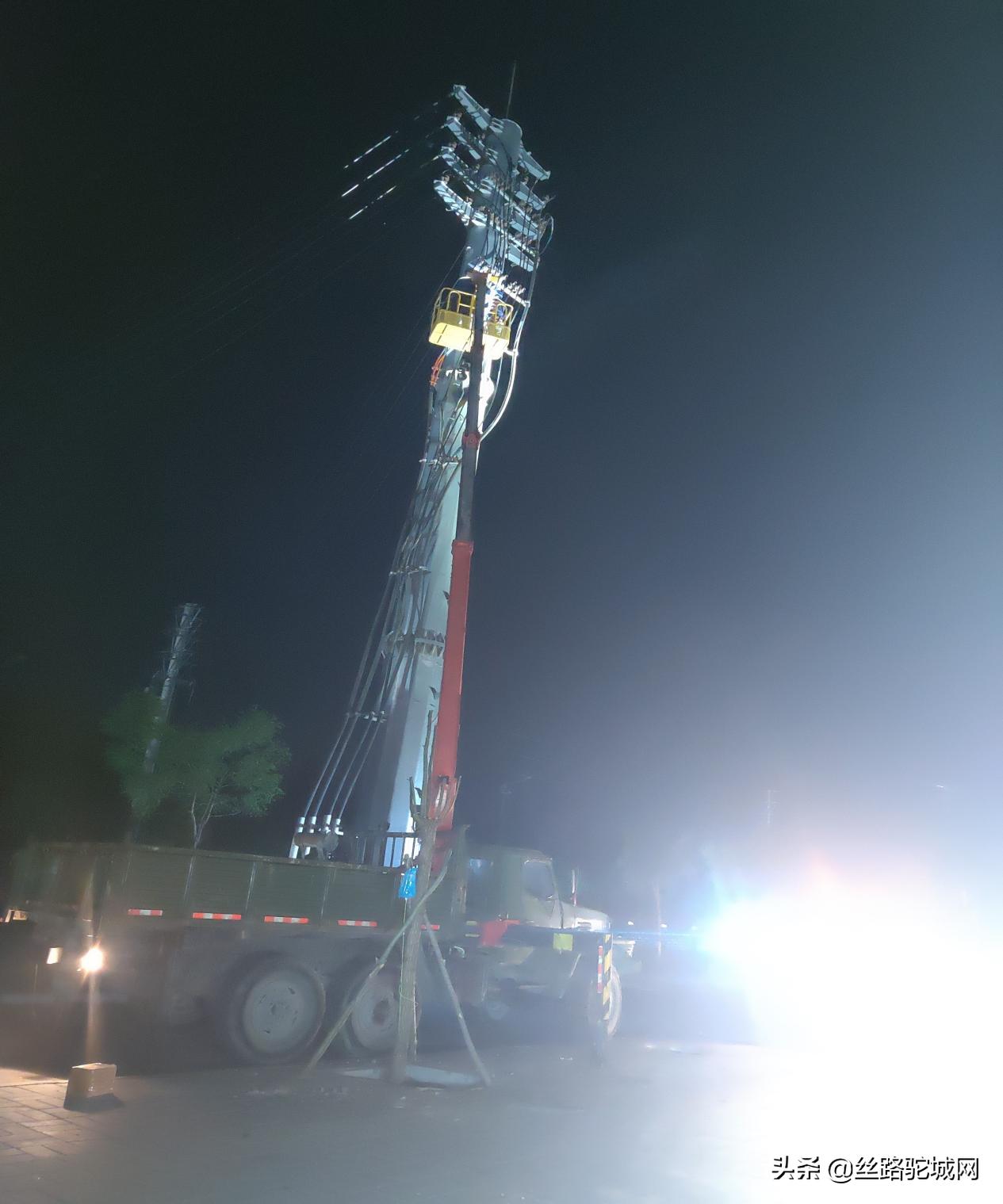 供电所暴雨抢修纪实,供电局全力灾后抢修