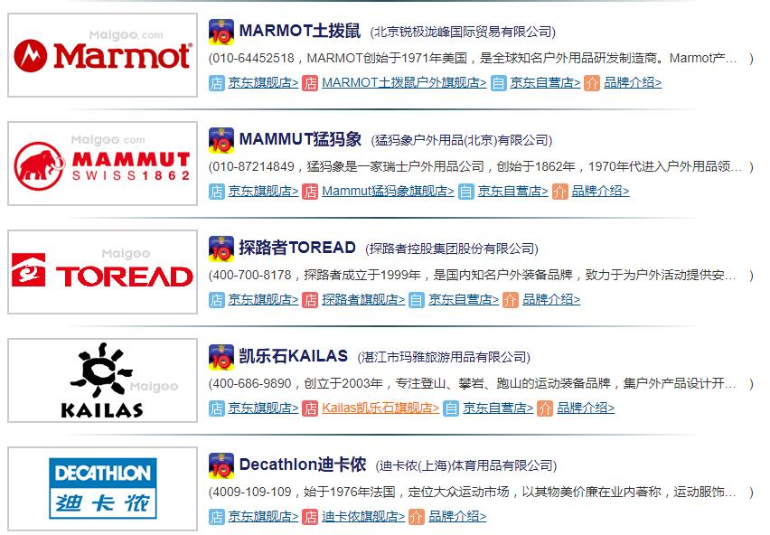 户外性价比最高的户外品牌排行,户外性价比最高的户外品牌