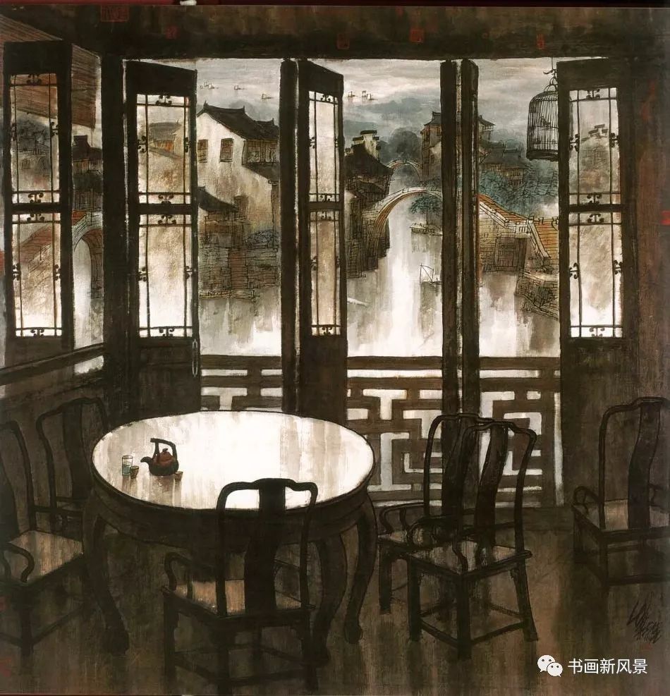 美到窒息的江南山水,中国风江南山水