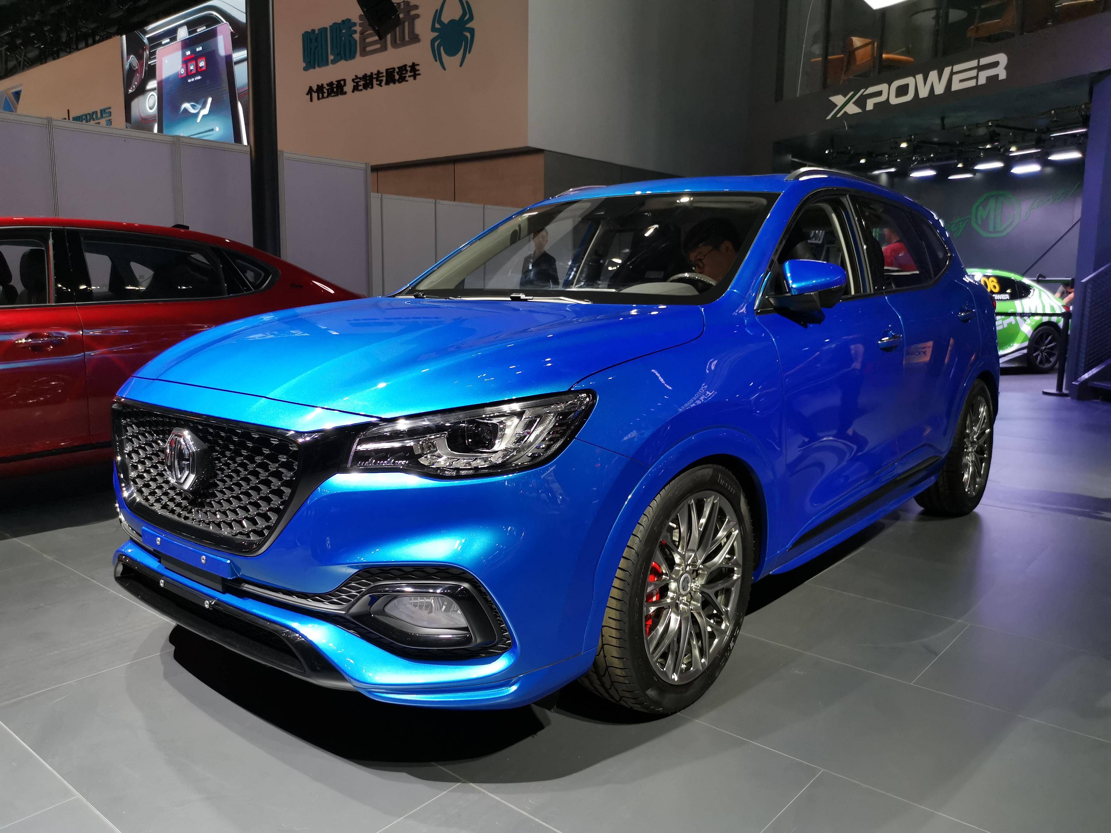 名爵mg6x-power成都车展,上海车展上汽名爵