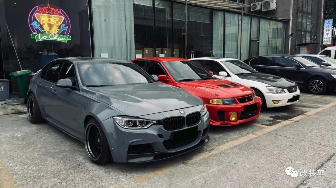 老爸玩改装,老爸带着孩子玩改装