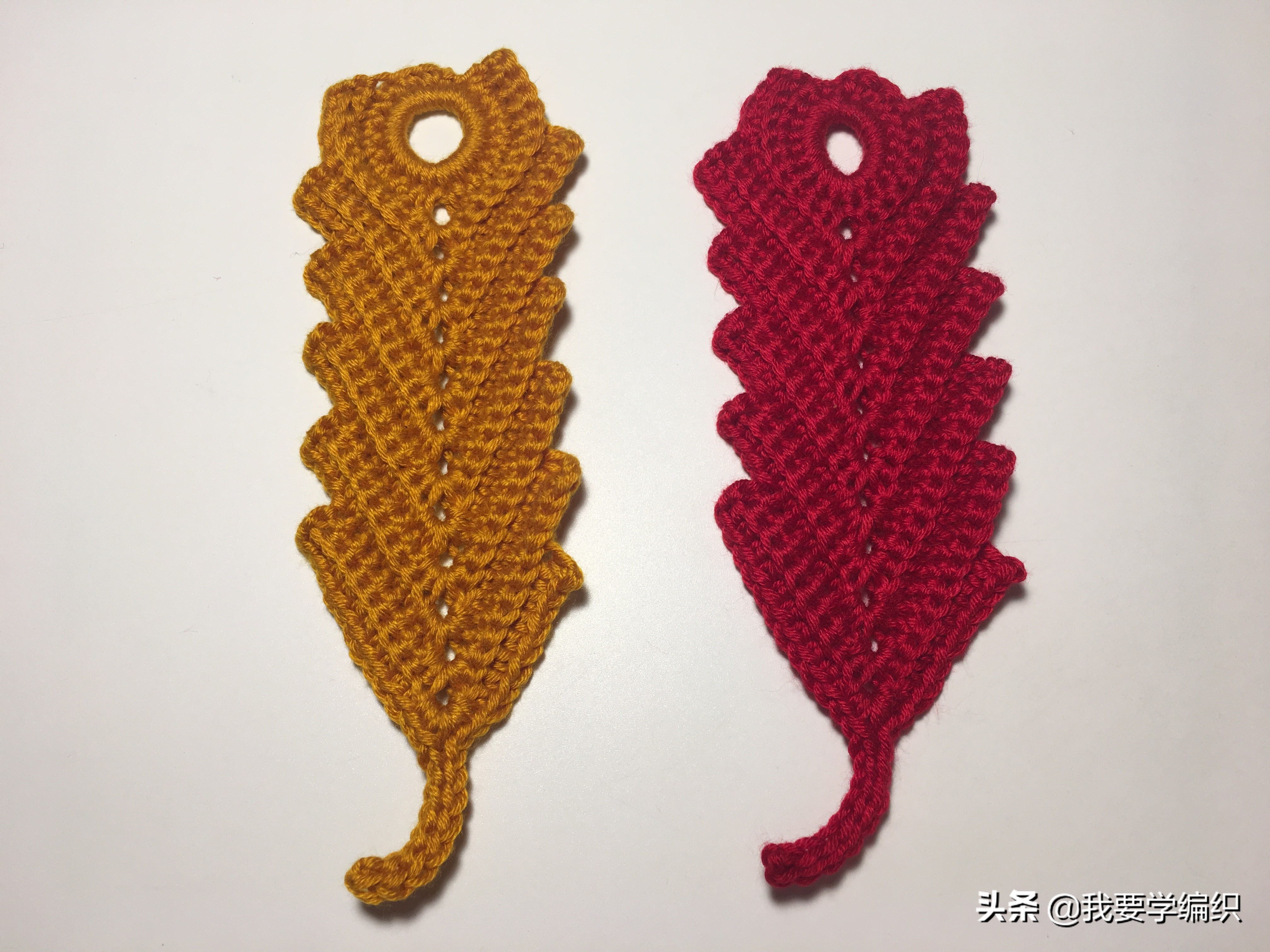 仿佛回到了过去的时光，一款浪漫的树叶书签教程，也可做成小挂饰