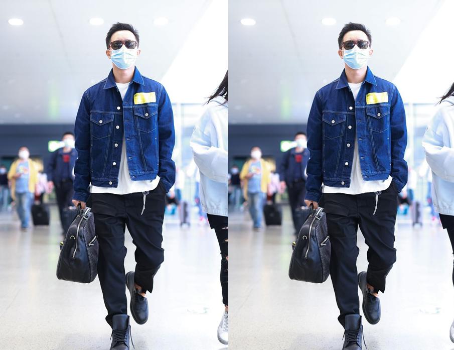 牛仔外套韩庚,韩庚牛仔外套搭配图片