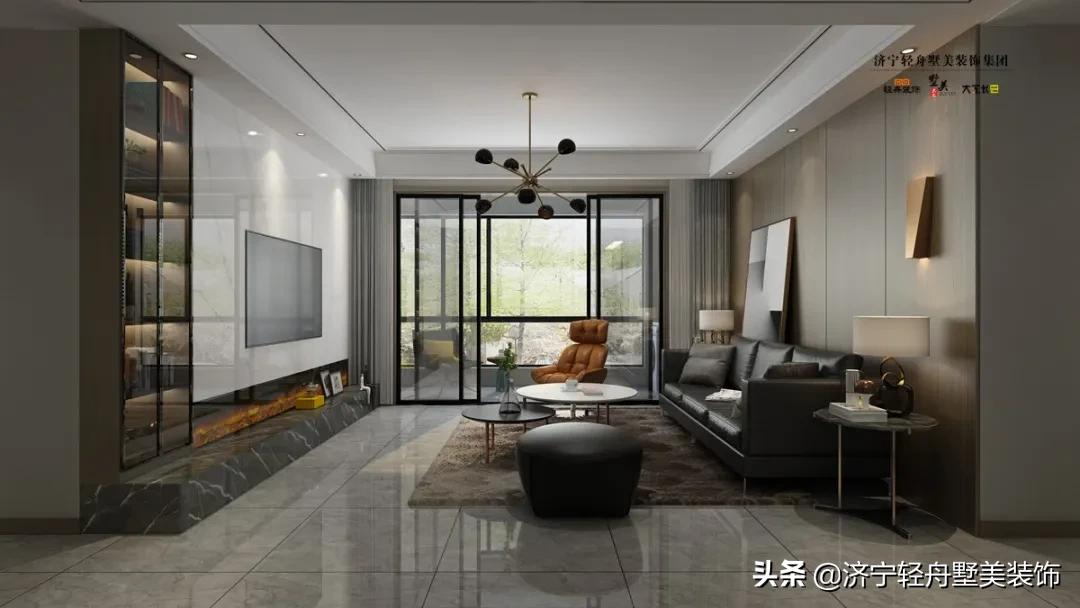 青岛设计师复古风室内装修效果图,设计师海派装修风格