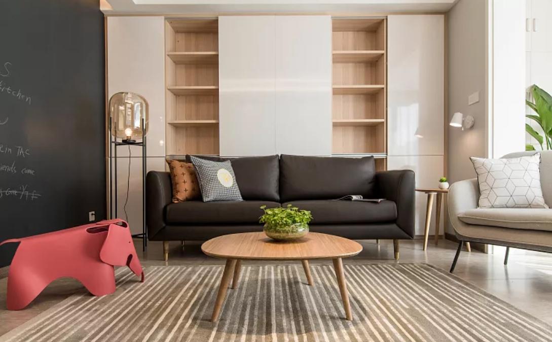 老公坚持装4米长电视柜，沙发墙“加厚”35公分，完工都夸他机智