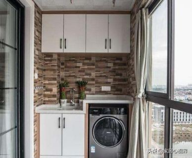 洗衣台安装阳台哪个位置比较好,阳台上一般装洗衣台吗