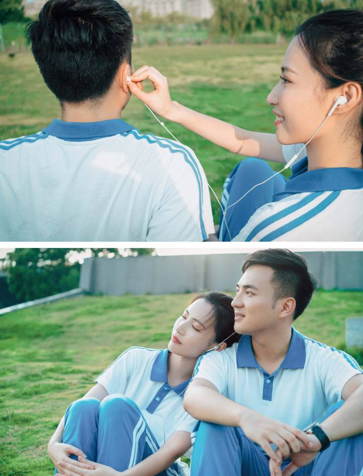 见证你从校服到婚纱的爱情,希望你也能遇到从校服到婚纱