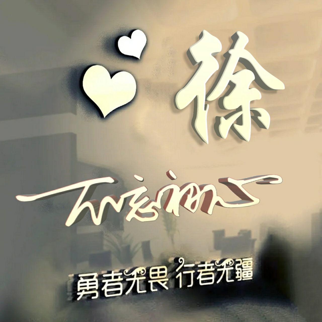 勇者无畏励志姓氏头像王,行者无疆勇者无畏智者无惧