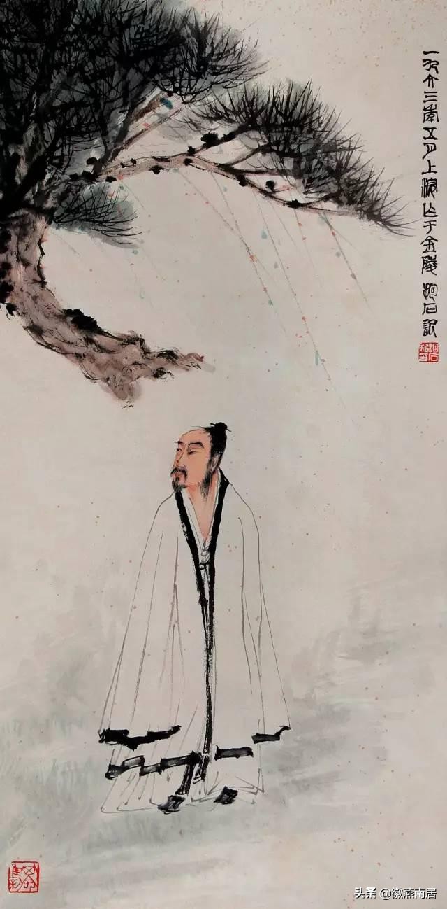 傅抱石在人民大会堂有几幅国画,傅抱石国画作品赏析1500字