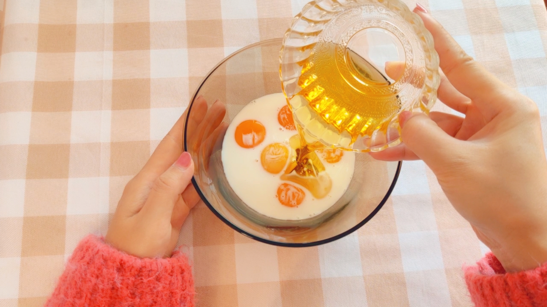 超柔软巧克力戚风蛋糕教程,巧克力戚风蛋糕做法8寸详细教程