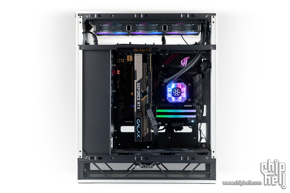 银欣altag1m机箱温度,银欣h1垂直风道机箱